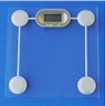 Siltec high capacity glass bathroom scale