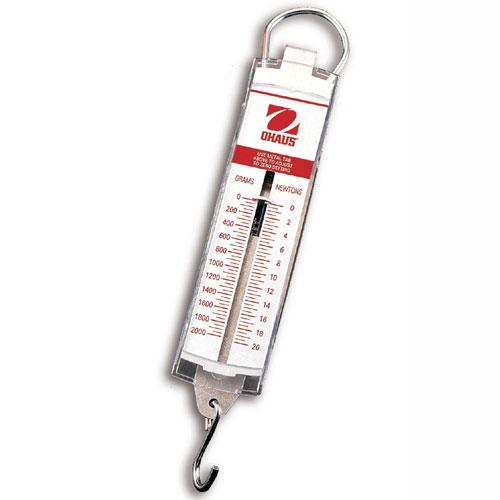 Ohaus 8003-MN Pull-Type Spring Scale,1000g x 25g , 10N x 0.25N