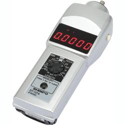 Shimpo DT-107A Contact Style Digital Handheld Tachometer, LED, 6in wheel