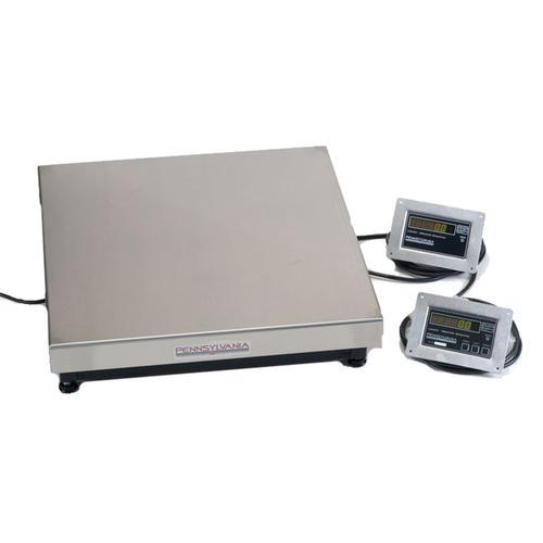 Pennsylvania Scale M64-2424-250-2 64 Series Baggage Scale 24 x 24 inch with 2 Displays- 250 x 0.05 lb