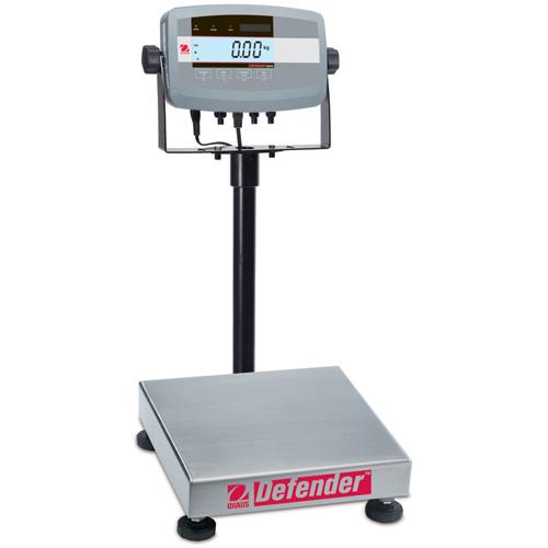 Ohaus D51P25QR1 Defender 5000 Bench Scales Square Legal for Trade, 50 lb x 0.005 lb