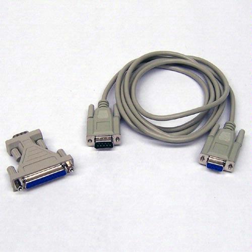 Ohaus 80500524 RS232 Cable, PC 25-pin to Defender 5000 & 7000 with T7IP, T51P