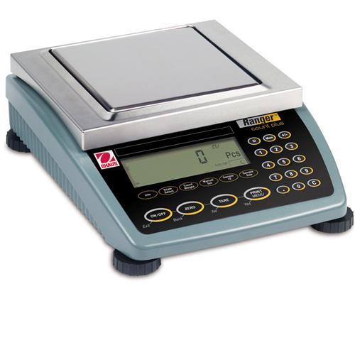 Ohaus RP3RM/3 Ranger Count Plus  w/ NiMH and 2nd RS232 Legal For Trade Compact Scale (6 lb x  0.0002 lb Certified Resolution) 6.4 x 6.4 in Platform Size