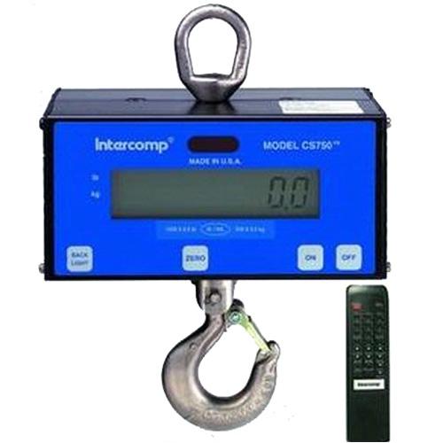 Intercomp CS750 100655 Hanging Scale with remote, 1000 x 0.5 lb