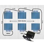 Intercomp Part 100494 Universal Charger for 6 PT300  PT300DW  scales (100-240VAC) 