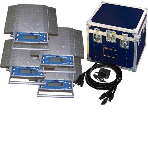 Intercomp PT300 100141 Digital Wheel Load Scale Systems (4 Scales) 4-20K-80000 x 100 lb
