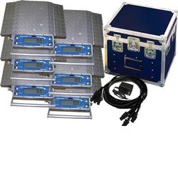 Intercomp PT300 100152 Digital Wheel Load Scale Systems (6 Scales) 6-5K-30000 x 5 lb