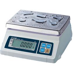 CAS SW-10W Portable Digital Scale Washdown, 10 lb x 0.005 lb, Legal for Trade