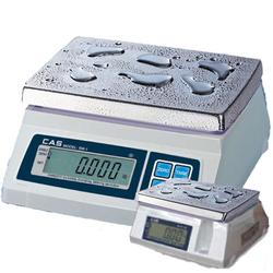 CAS SW-10W-D Portable Digital Scale Washdown W/ Dual Display, 10 lb x 0.005 lb, Legal for Trade
