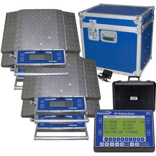 Intercomp PT300, 100143-RFX 4 Scale Wheel Load System 80,000 x 20lb
