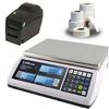 CAS JR-S-2000-60 NTEP Scale, 60 x 0.01 lb w/Printer & Case of Labels