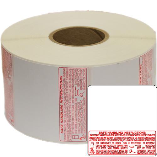 Torrey TR-8040 58 x 60mm UPC + Safe Handling Thermal labels 1 Roll (1000 Lables)