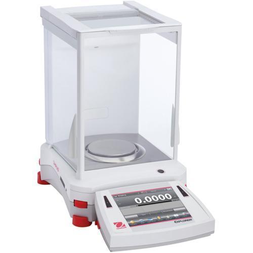 Ohaus EX124/AD Explorer Analytical Balance (30061976) with Automatic Door - 120 g x 0.1 mg