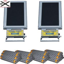 Intercomp 182019-RFX LP600-10T Wireless Solar Wheel Load Scale Set Legal for Trade 40000 x 50 lb