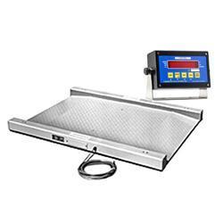 Cambridge 670230301K Model 670-2 Series Weigher Scale Built In Single Ramp 30 x 30 x 1.5 / 1000 x 0.2 With Indicator