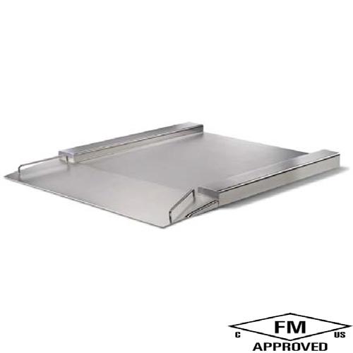 Minebea IFXS4-600GG, Stainless Steel, 23.6 x 23.6 inch, Flatbed Scale Base, 1320 x 0.05 lb