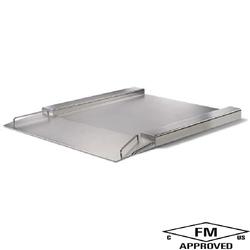 Minebea IFXS4-600LG, Stainless Steel, 39.4 x 23.6 inch, Flatbed Scale Base, 1320 x 0.05 lb