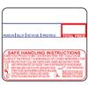 Detecto 1 Roll of Die-Cut 6600-3003 Safe Handling UPC Labels for DL1030/DL1030P/DL1060/DL1060P Printing Scale
