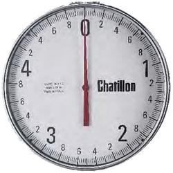 Chatillon WT12-00500 Dynamometer, 500 lb x 2 lb