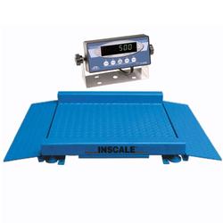 Inscale 44-5 Legal for Trade 4 x 4 ft Drum Scale, 5000 lb x 1 lb