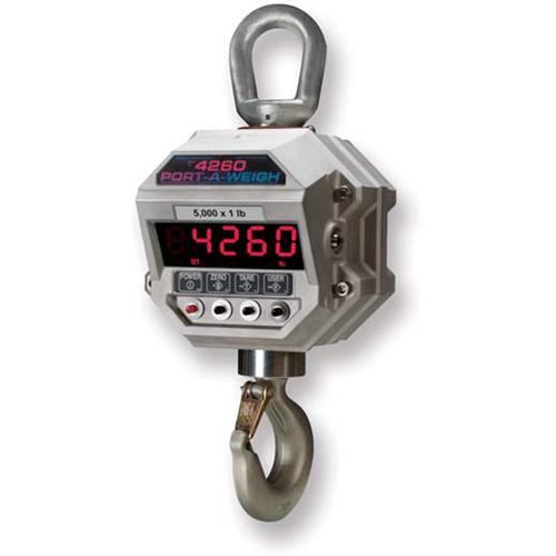 MSI 156017 Port-A-Weigh MSI-4260-IS Legal for Trade Intrinsically Safe Crane Scale 20,000 x 5.0 lb