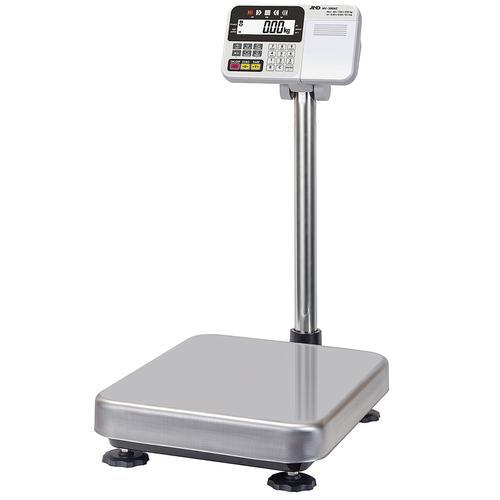 AND Weighing HV-200KC232 Legal For Trade Platform Scale with RS-232 150 x 0.05 lb - 300 x 0.1 lb - 500 x 0.2 lb