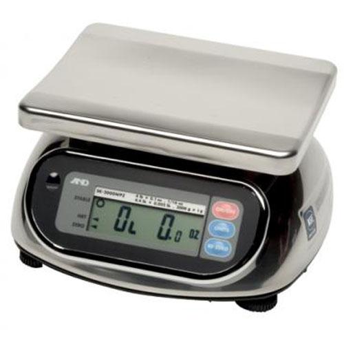 AND Weighing SK-2000WPZ NTEP Legal for Trade Waterproof Scale, 2000 x 1 g