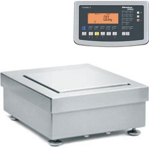 Minebea ISBBS-3-H-CAIS2-IP69k Combics 2 IS Scale 7.1 x 7.1 in Stainless Steel - 3.1 kg x 0.01 g