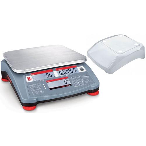 Ohaus RC31P30 Ranger 3000 Counting Scale  Legal for Trade -  60 x 0.002 lb with In-Use Protective Cover 