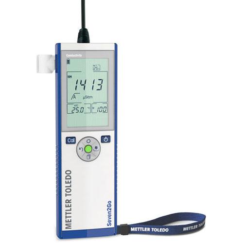 Mettler Toledo S3 30207954 Seven2Go S3-Basic Portable Conductivity Meter 