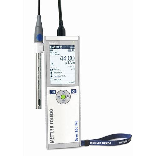 Mettler Toledo S7 30207873 Seven2Go S7-USP/EP kit Portable Conductivity Meter with InLab 742-ISM Sensor