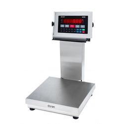 Doran 22002-C14 Washdown Bench Scale with 10 x 10 Base and 14 inch Column 2 x 0.0005 lb