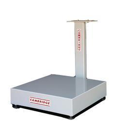 Cambridge 610-B-1212-100 Low Profile Bench 12 x 12 Scale with 20 inch Column 100 lb - Base Only