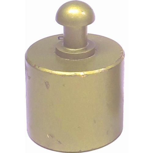 Ohaus General Purpose Brass (Slightly Used) Individial Screw Knob Calibration Weight - 100g 