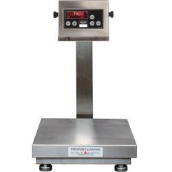 Pennsylvania Scale SS6574-1212-100 12  x 12  in Washdown Legal for Trade Bench Scale 100 x 0.02 lb