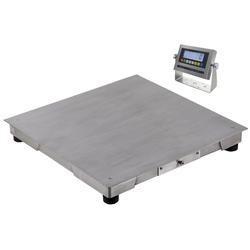 LP Scale LP7620SS-4848-10000 Legal for Trade Stainless Steel 4 x 4 Ft  SS LCD Floor Scale 10000 x 2 lb