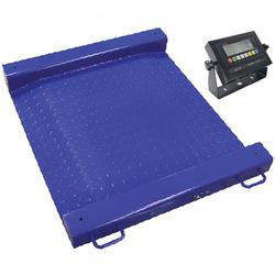 LP Scale LP7622M-2424-1000 Legal for Trade Mild Steel 2.5 x 2.5 Ft  LCD Portable Drum Scale 1000 x 0.2 lb