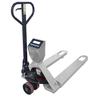 LP Scale LP7625SS-4827-2500 Stainless Steel IP-67 48 x 27 inch LCD Pallet Jack Scale 2500 x 0.5 lb