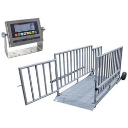 LP Scale LP76248A-3060-1000 Legal for Trade Mild Steel 30 x 60 inch LCD Cattle Scale 1000 x 0.2 lb