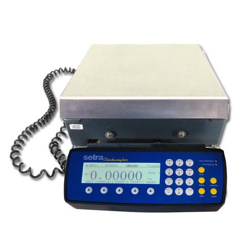 Setra 4091651RN Super II Checkweigher Includes Backlight and Remote scale 27 lb x 0.0005 lb