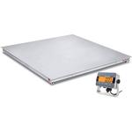 Ohaus Defender 3000 i-DF33XW2500C1R Legal For Trade Stainless Steel 3 x 3 Floor Scale 2500 x 0.5 lb