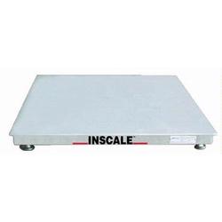 Inscale 22-10-S Stainless Steel Floor Scale, 2 x 2, 10000 x 2 lb