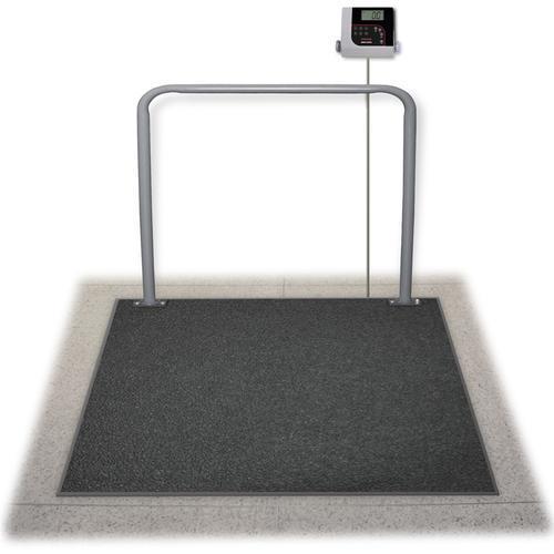 Rice Lake SD-1150-WPBLE In Ground Dialysis Wheelchair Scale with Bluetooth 1000 x 0.2 lb