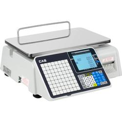CAS CL-3000-B15W Legal for Trade 14.96 x 9.84 in Price Computing Scale, 6 x 0.002 lb and 15 x 0.005 lb