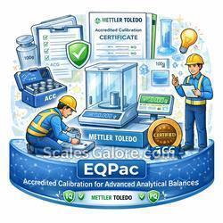 Mettler Toledo B99504110111 on-site installation EQPac Balance with Accredited ACC for XPR Ultra Micro Balances
