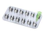 Ohaus 83041466 1 Clip Plate for 12 each 10-13mm tubes for Roto-Rock Genie - Rotator Genie - Roto-Shake Genie