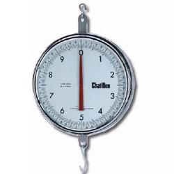 Chatillon 8230DD-T-H Mechanical Hanging 13 inch Scale with Hook, Double Dial, 30 lb x 1/2 oz